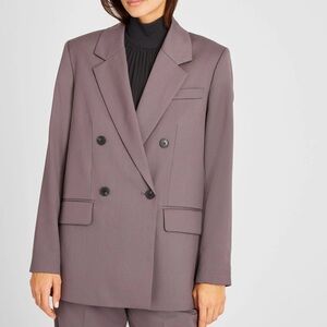 Nwot Club monaco Lightweight Wool Relaxed Double Breasted Blazer
